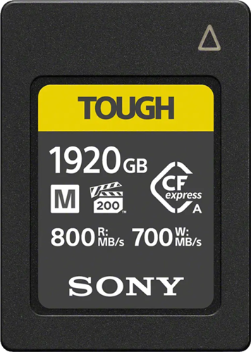 Sony CEAM1920T Tough CFexpress Type A 1920GB Memory Card – Memory - Flash Cards | ACP Online