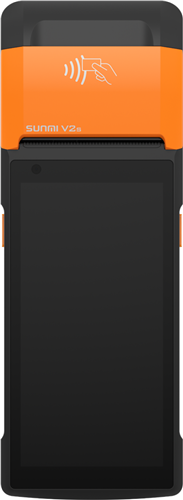 Sunmi V2s Handheld 5.5" HD 1GB 8GB w/ 58mm Multi-Print – POS - All in One Units | ACP Online