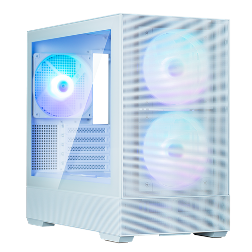 Zalman P30 AIR mATX Mini Tower Case 3x120mm ARGB White – Cases - OEM PC | ACP Online