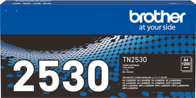 Brother TN2530 Black Toner – Brother Printers & Accessories | ACP Online