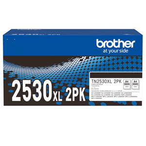 Brother TN2530XL2PK Black Toner Cartridge