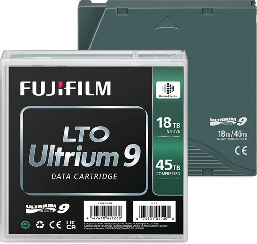 Fujifilm LTO Ultrium 9 18/45TB Tape Cartridge (Barium Ferrite) – Media | ACP Online