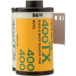 Kodak Tri-X 400 ISO Black and White 135-36 Film Single