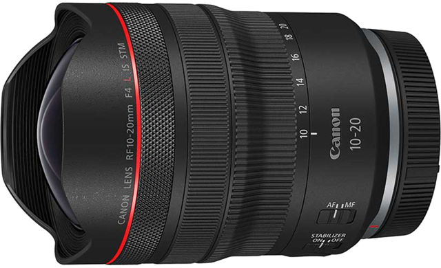 Canon RF 10-20mm f/4L IS STM RF Mount Lens – Digital SLR & M/less Lenses | ACP Online
