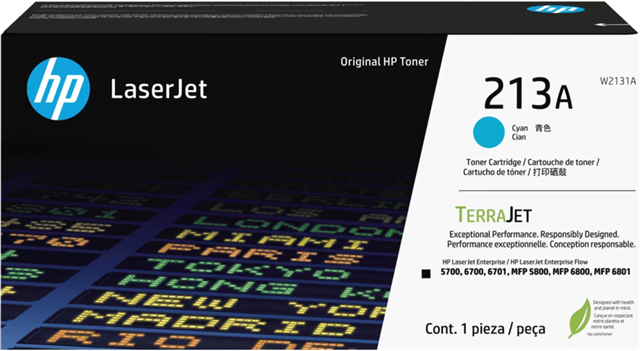 HP 213A Cyan Original LaserJet Toner Cartridge – Printer Consumables | ACP Online