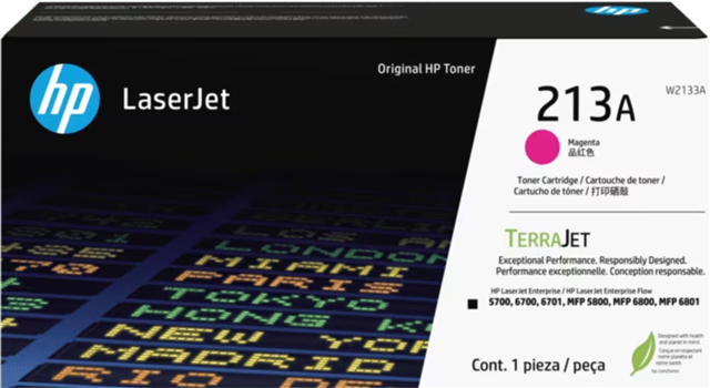HP 213A Magenta Original LaserJet Toner Cartridge – Printer Consumables | ACP Online
