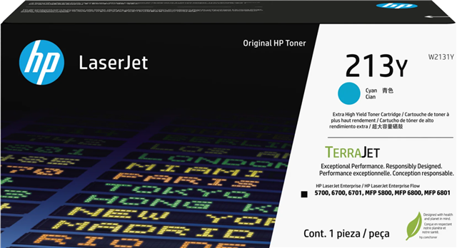 HP 213Y Extra High Yield Cyan Original LaserJet Toner Cartridge – Printer Consumables | ACP Online
