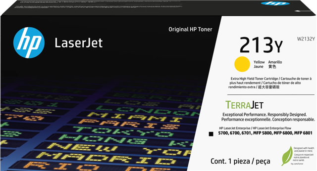 HP 213Y Extra High Yield Yellow Original LaserJet Toner Cartridge – Printer Consumables | ACP Online