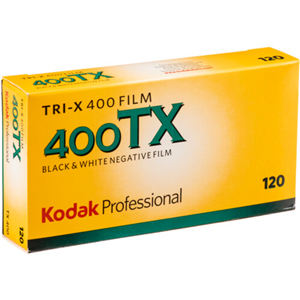 Kodak Tri-X 400 ISO Black and White 120 Film 5 Pack - Expired