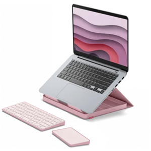 Logitech Casa Pop-Up Laptop Desk - Pink