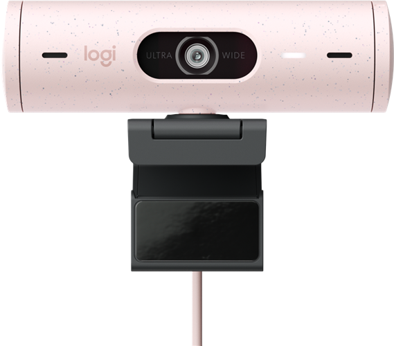 Logitech Brio 500 - Rose – Web Cameras | ACP Online