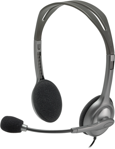 Logitech H110 Stereo Headset with Noise-Cancelling Microphone – Headset / Microphone | ACP Online