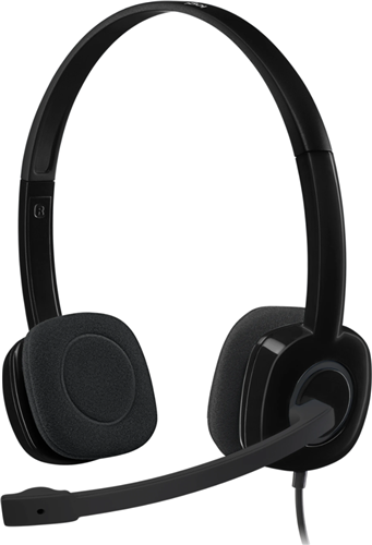 Logitech H151 Stereo Headset – Headset / Microphone | ACP Online