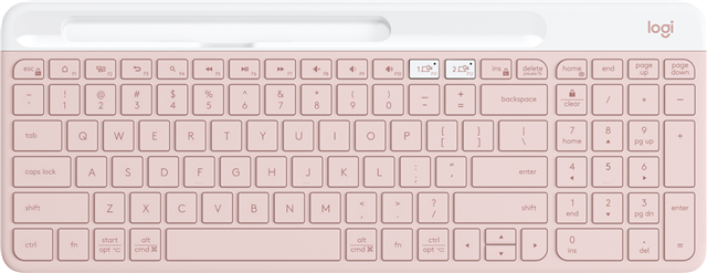 Logitech K580 Multi-Device Wireless Keyboard - Rose – Keyboards | ACP Online