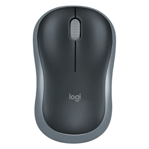 Logitech M185 USB Wireless Compact Mouse - Grey