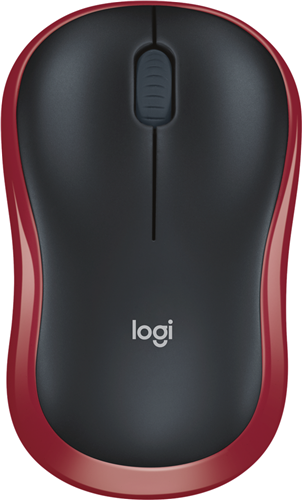 Logitech M185 USB Wireless Compact Mouse - Red – Mice | ACP Online