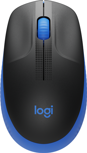 Logitech M190 Full Size Wireless Mouse - Blue – Mice | ACP Online