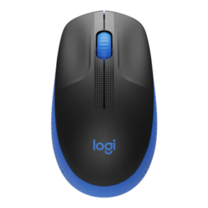 Logitech M190 USB Wireless Fullsize Mouse - Blue