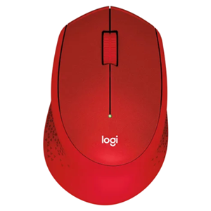 Logitech M331 Silent Plus USB Wireless Mouse Red