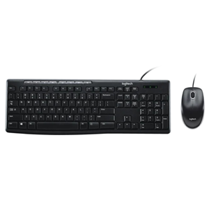 Logitech MK200 Wired USB Keyboard and Mouse