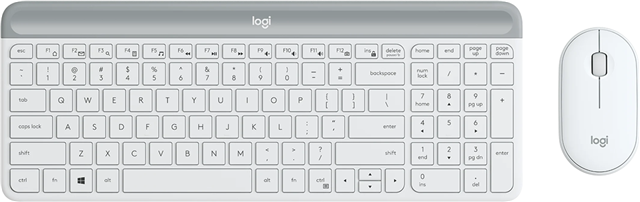 Logitech MK470 Slim W/L Desktop Kit - White – Keyboards | ACP Online