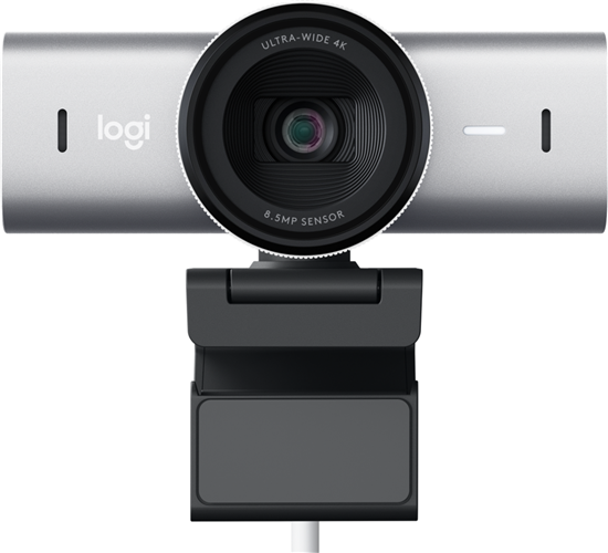 Logitech MX Brio 4K Webcam - Pale Grey – Web Cameras | ACP Online