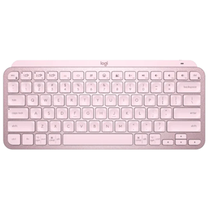 Logitech MX Keys Mini Bluetooth/ Wireless Keyboard Rose Pink