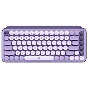 Logitech Pop Keys Wireless Emoji Keyboard - Lavender