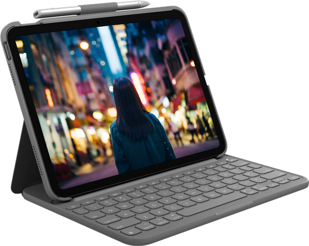Logitech Slim Folio for i-Pad 10th Gen – iPad / iPhone Accessory | ACP Online