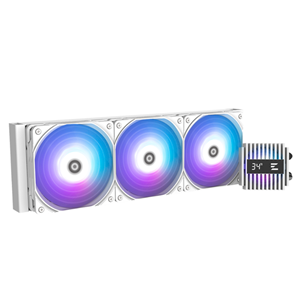 Zalman Alpha2 36 ARGB White Liquid Cooler - Triple 120mm Fan 5yr w – Fans | ACP Online
