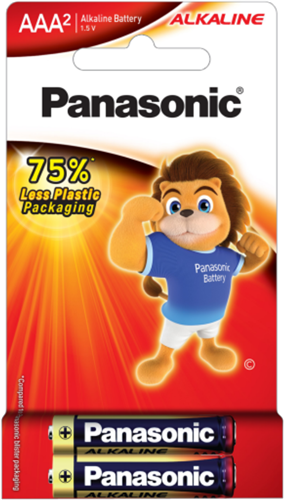 Panasonic AAA Alkaline Battery 2 Pack – Batteries & Chargers | ACP Online