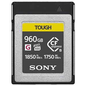 Sony CEBG960T Tough CFexpress Type B 960GB Memory Card