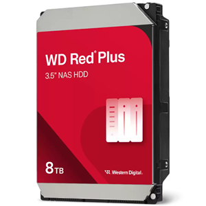 WD Red Plus 8TB SATA 3.5" Intellipower 256MB 5640RPM NAS HDD