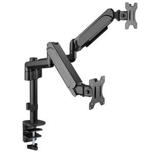 BRATECK Elegant Dual 17"-32" Counter Balance Monitor Pole Mount