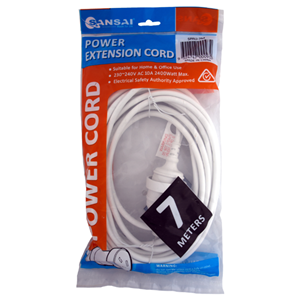 Sansai 240V Power Extension Cords 7m