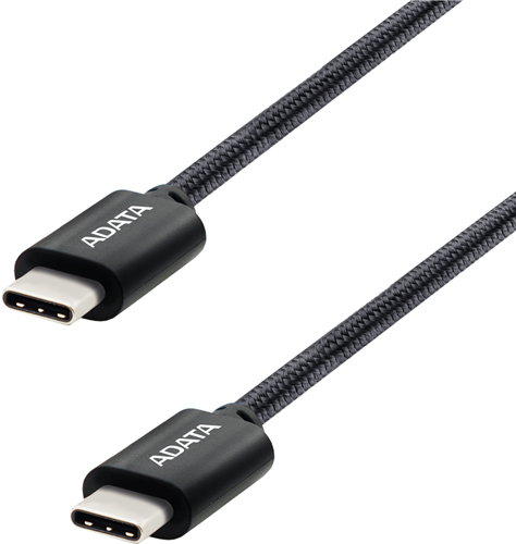 ADATA USB Type-C (M) to USB Type-C (M) Cable 1m 480Mbps 100W – Cables - USB & Firewire | ACP Online