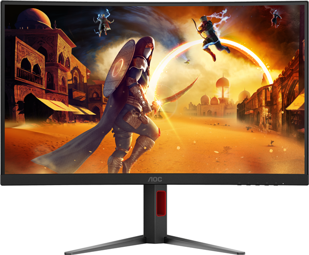 AOC C27G4Z 27" Curved 1920x1080 FHD 1ms HDMI DP 280Hz Ergo Monitor – Monitors | ACP Online