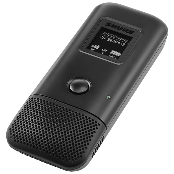 Shure MXW6XC Wireless Boundary Transmitter w/Cardioid Microphone from