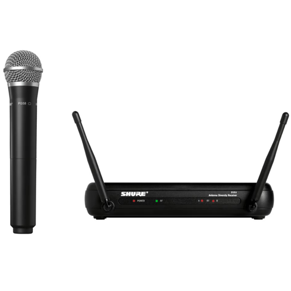 Shure SVX288PG58 Wireless Dual Handheld System from Dove Electronics