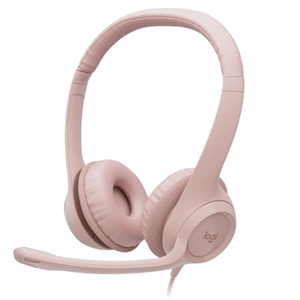 Logitech H390 USB Digital Headset - Rose – Headset / Microphone | ACP Online