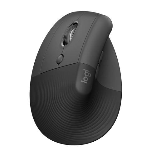 Logitech Lift Left Ergo Mouse - Graphite – Mice | ACP Online
