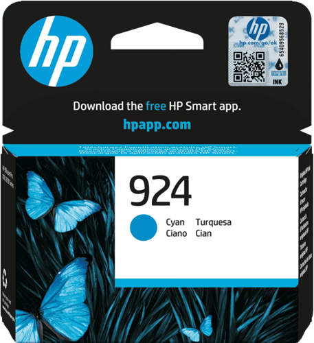 HP 924 Cyan Original Ink Cartridge – Printer Consumables | ACP Online