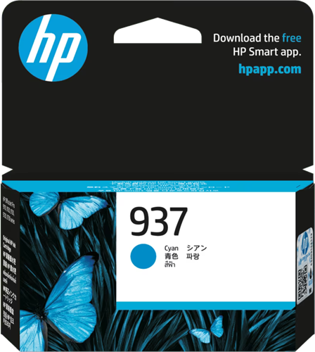 HP 937 Cyan Original Ink Cartridge – Printer Consumables | ACP Online