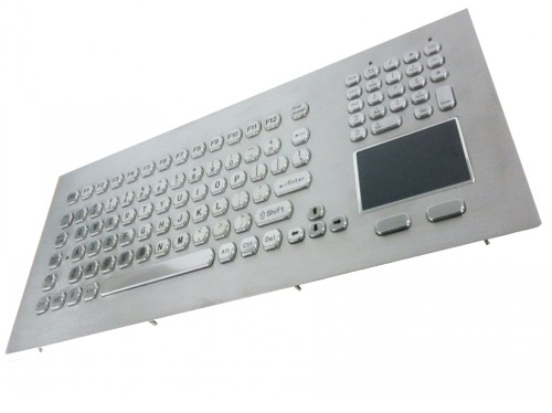 Inputel KB020 Stainless Steel Keyboard + Touchpad IP65 - USB – Keyboards | ACP Online