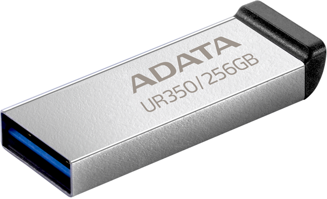 ADATA UR350 USB3.2 256GB Flash Drive Nickel/Black – Drives - Flash/Pen | ACP Online