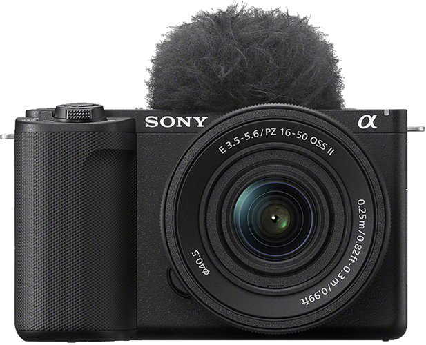 Sony Alpha ZVE10 II 26MP APS-C E Mount w/16-50 Black – Digital SLR & M/Less Camera | ACP Online