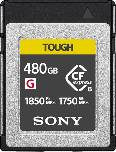 Sony CEBG480T Tough CFexpress Type B 480GB Memory Card – Memory - Flash Cards | ACP Online