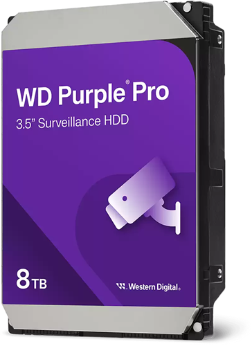 Western Digital WD Purple Pro 8TB SATA 3.5" 7200RPM 256MB Surveillance HDD – Drives - HDD 3.5" | ACP Online