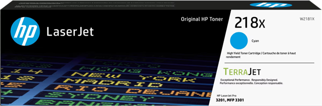 HP 218X High Yield Cyan Original LaserJet Toner Cartridge – Printer Consumables | ACP Online