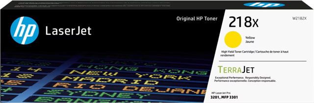 HP 218X High Yield Yellow Original LaserJet Toner Cartridge – Printer Consumables | ACP Online